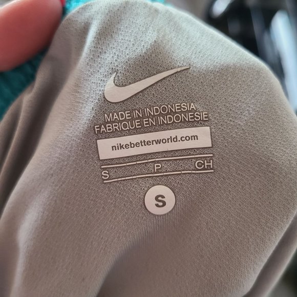 Nike Dri-Fit Running Shorts Blue Green Multicolored Women's Size S - Picture 4 of 10